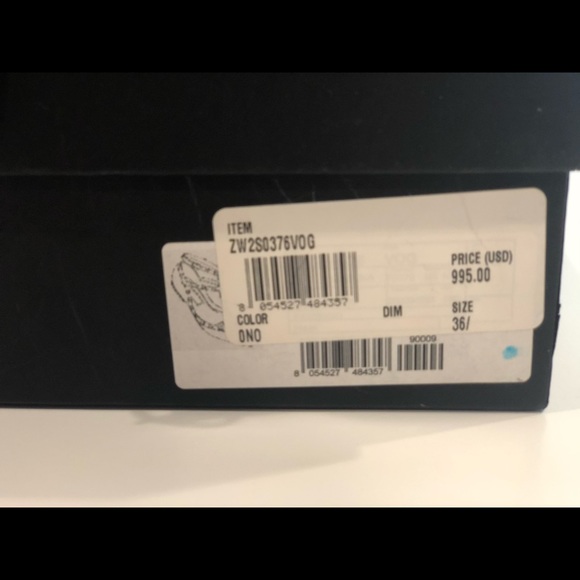 VALENTINO black Garavani Rockstud Cage Ballerina